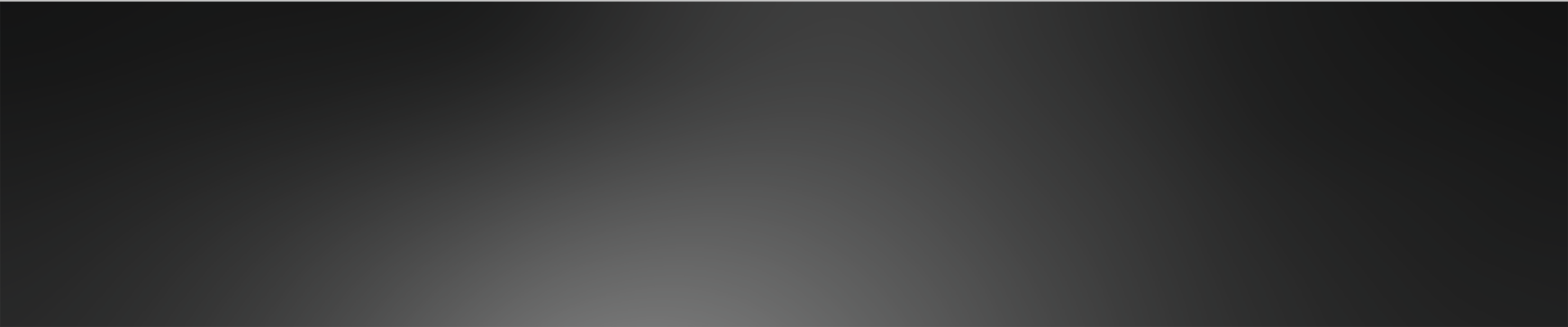 Gray gradient background for website footer.